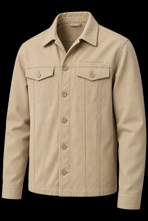 Sand trucker jacket