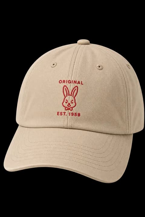 Embroidered cap