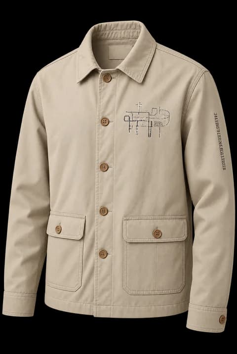 Sand chore jacket